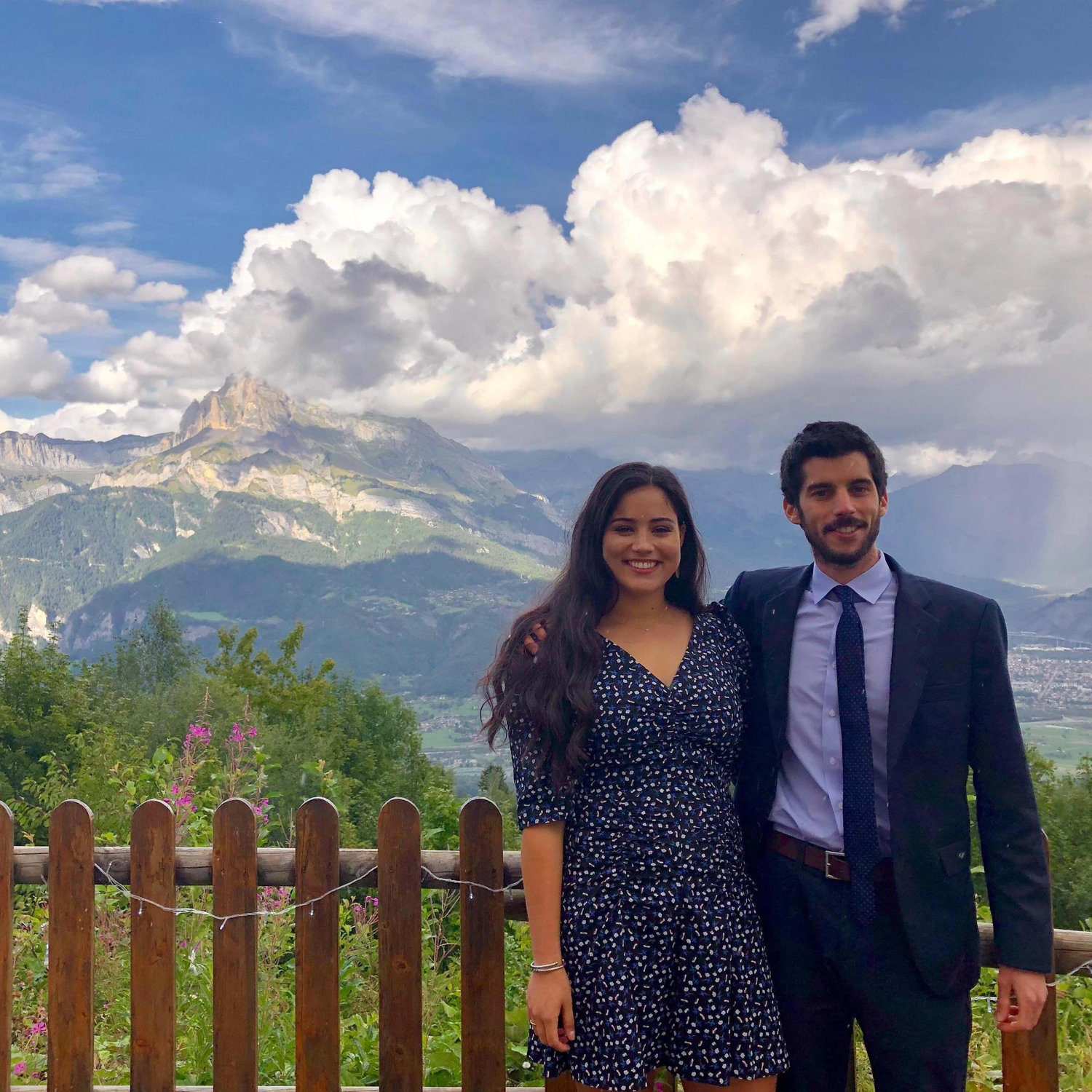 September 2019 - Our first trip together to France to celebrate Alex and Wendy's wedding - Wylie meets all of les cousins!