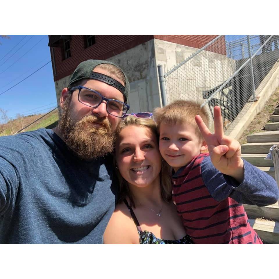 That time we ate too much ice cream, went fishing and porter went swimming for the first time!