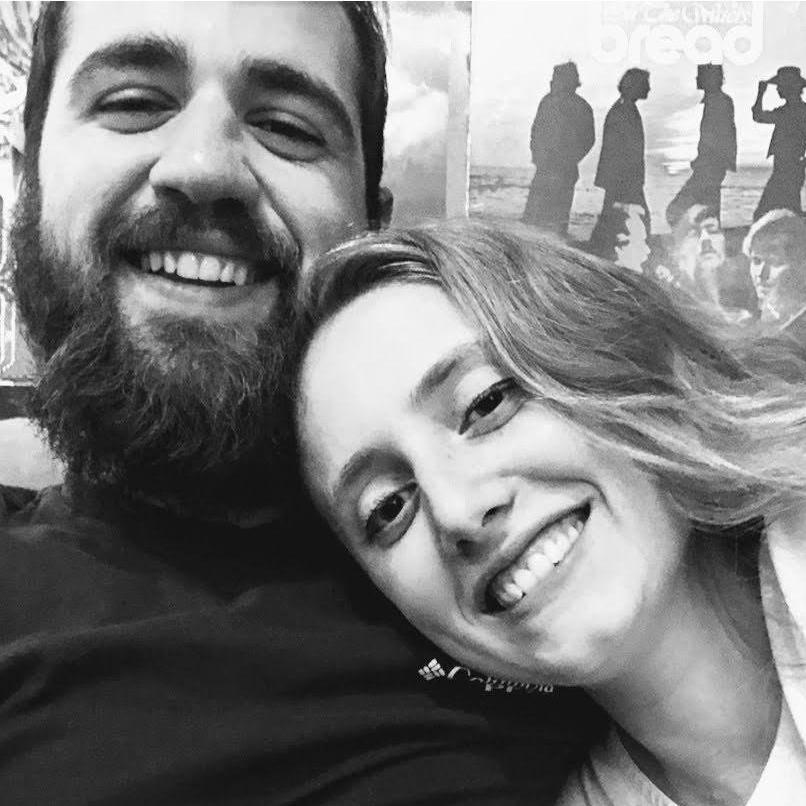 Just a cute photo from the early month of our relationship.