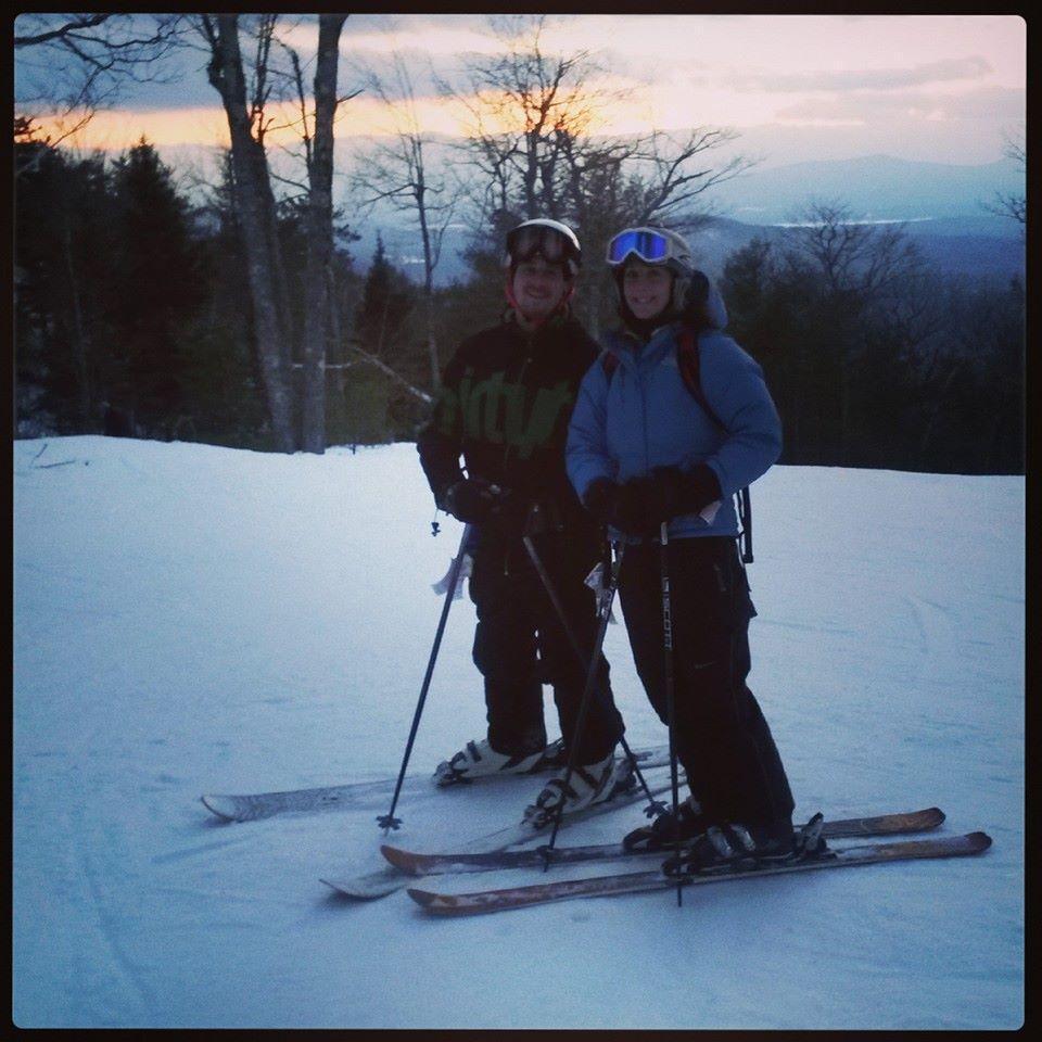 Skiing at Shawnee Peak in Maine