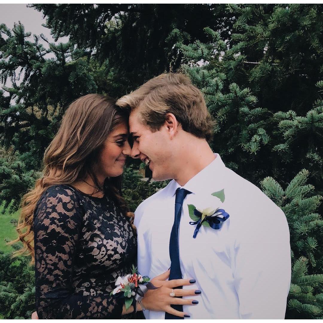 Our first dance as a couple (& my mom's fav pic of us)