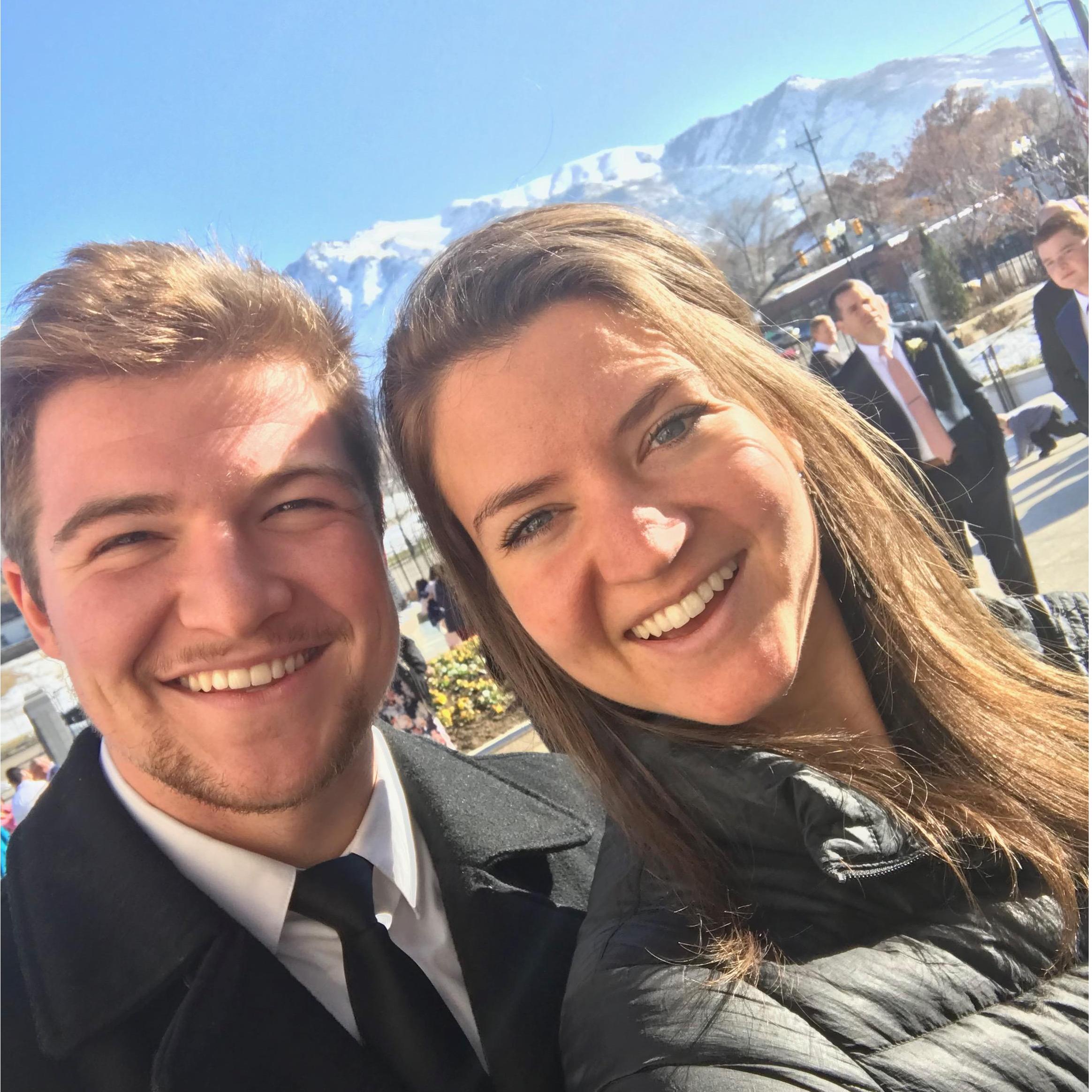 Snow. Mountains. Sun. Blue skies. Utah. Dec 2018