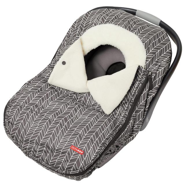 Skip Hop Stroll & Go Car Seat Cover - Gray Feather