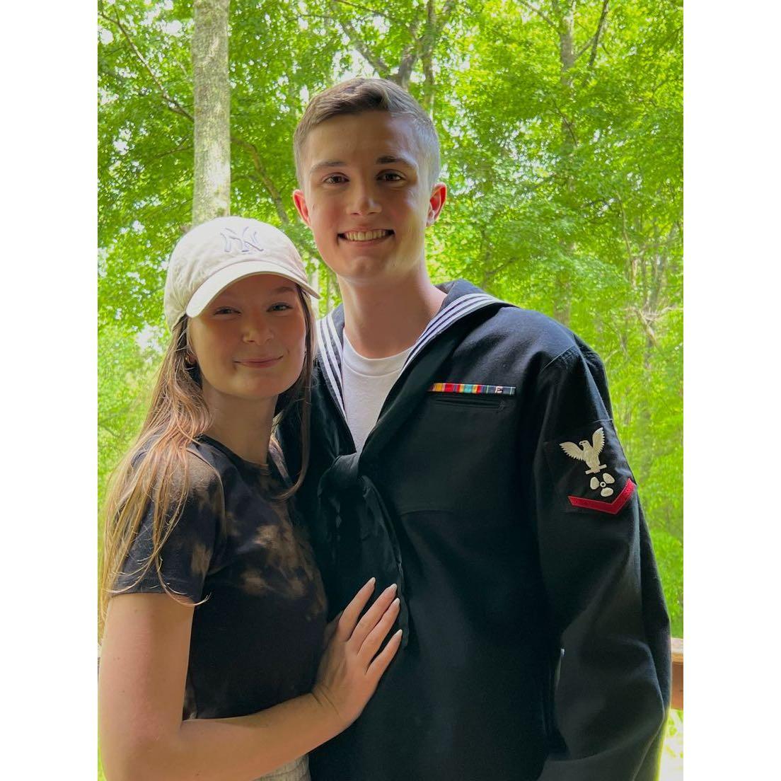 The first time seeing each other in 2 years <3