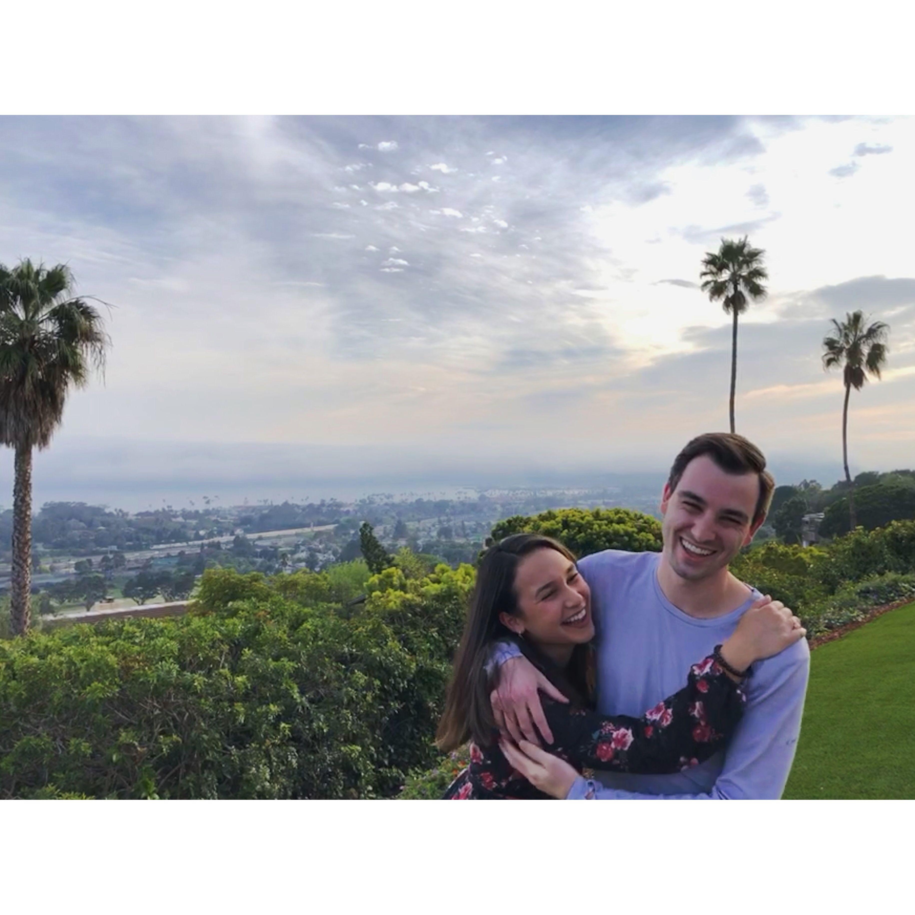 Easter with Chris's family in Santa Barbara. Easter 2018