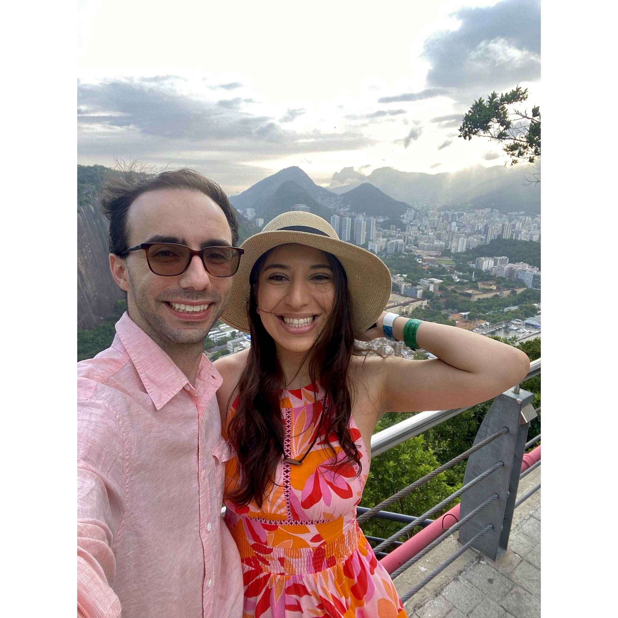 Sugar Loaf mountain in Rio de Janiero