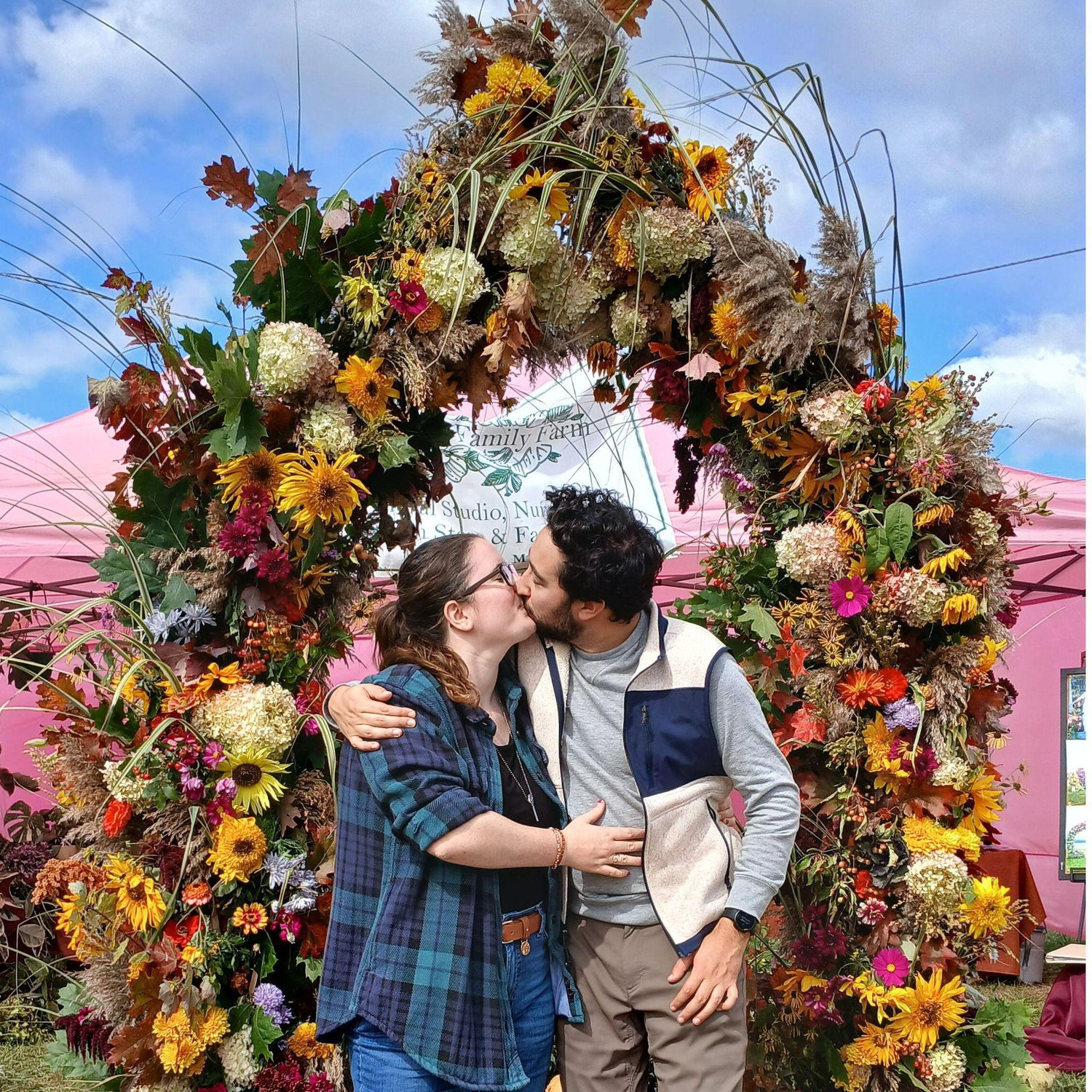 We went to the Common Ground fair. It was there that Sam discovered that there are home builders that design actual Hobbit Houses. Luckily, it was out of our budget.