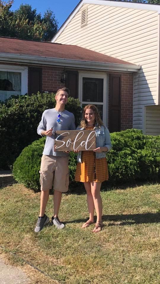 Our first house, and our forever home!