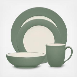 Colorwave Rim 4-Piece Place Setting, Service for 1