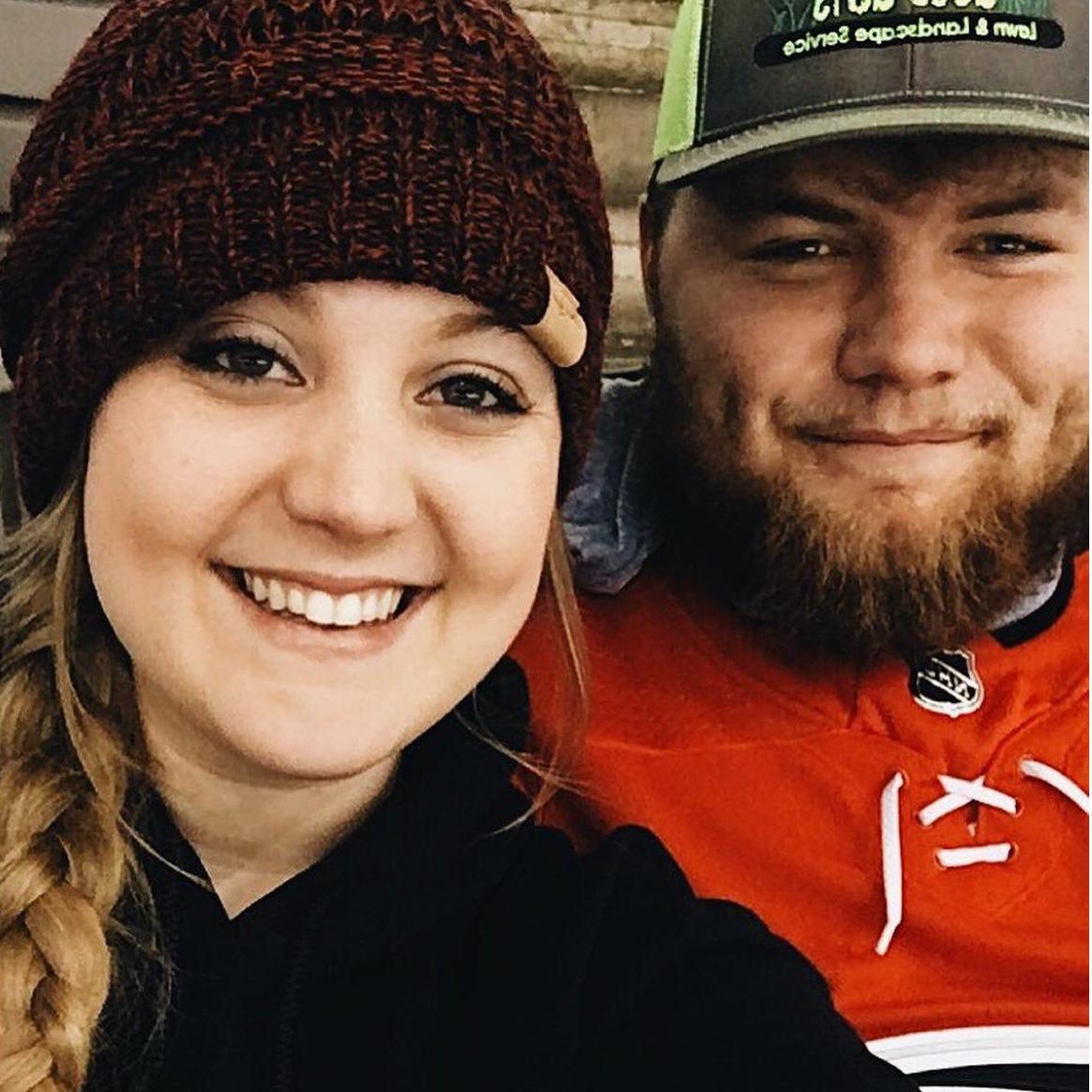 First Hockey Game together