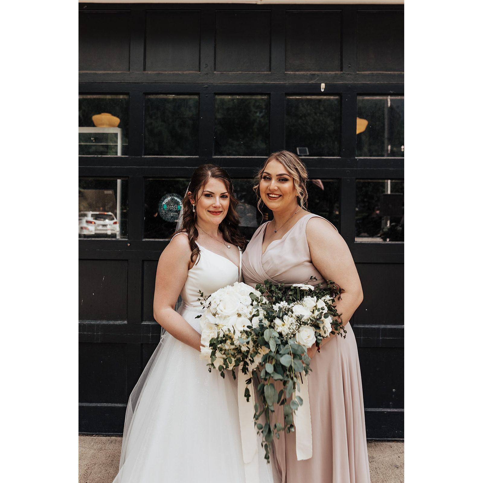 Nikki's Matron of Honor, Cassandra!