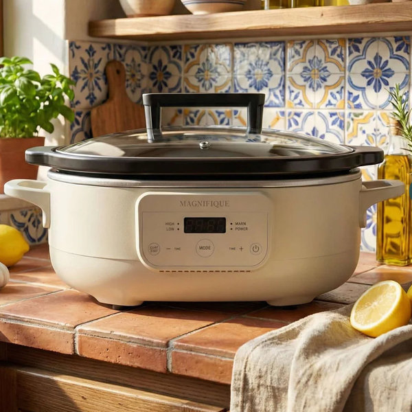 (Oatmeal Color) Slow Cookers by Magnifique