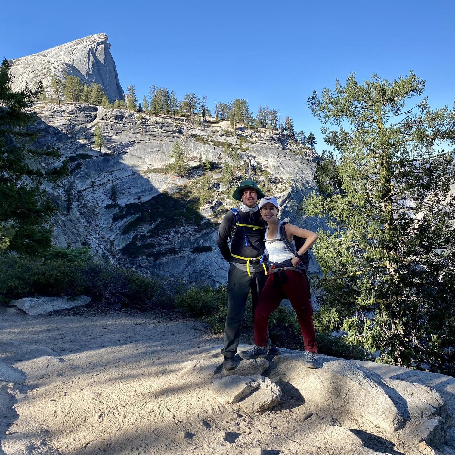 Hiking Half Dome