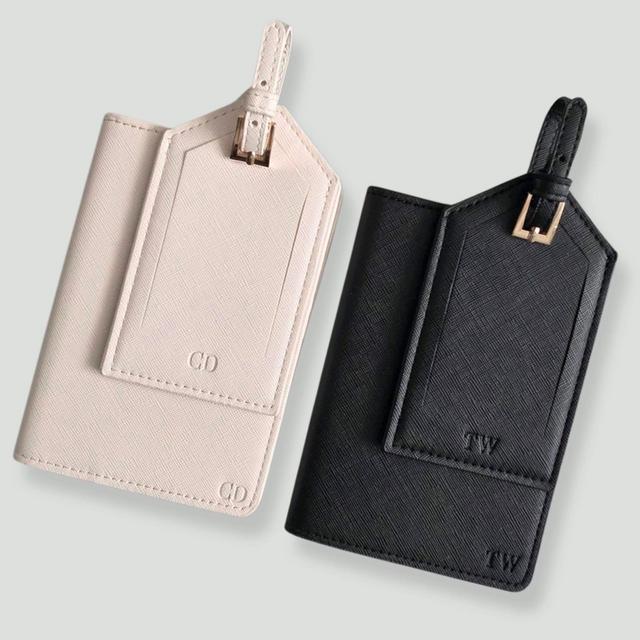 Personalized Passport Cover and Luggage Tag Custom Passport Holder Travel Accessories Gift Travel Ideas Holiday Gift Wedding Ideas