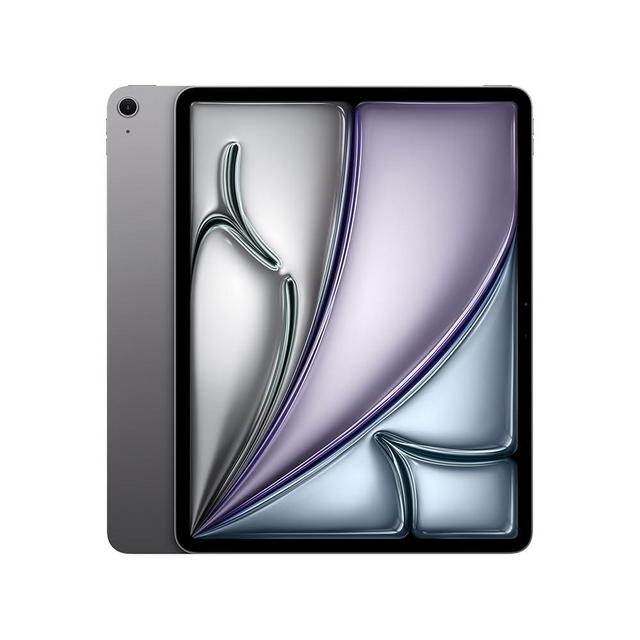 Apple iPad Air 13-inch (M2): Built for Apple Intelligence, Liquid Retina Display, 256GB, 12MP Front/Back Camera, Wi-Fi 6E, Touch ID, All-Day Battery Life — Space Gray