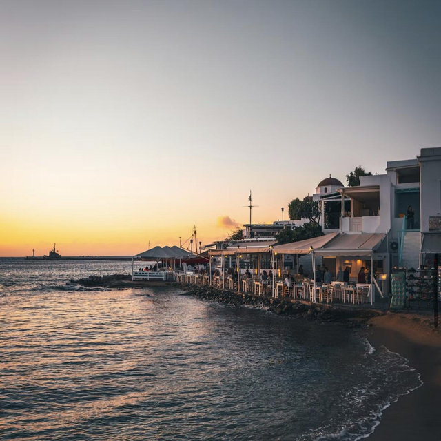 Dinner in Mykonos