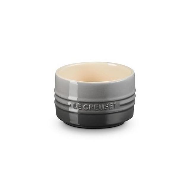 Le Creuset Stoneware Round Straight Wall Ramekin, 6.75oz., Oyster