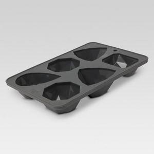 Rectangular Silicone Reusable - 6 Cube Ice Tray Mold - Gray - Threshold™