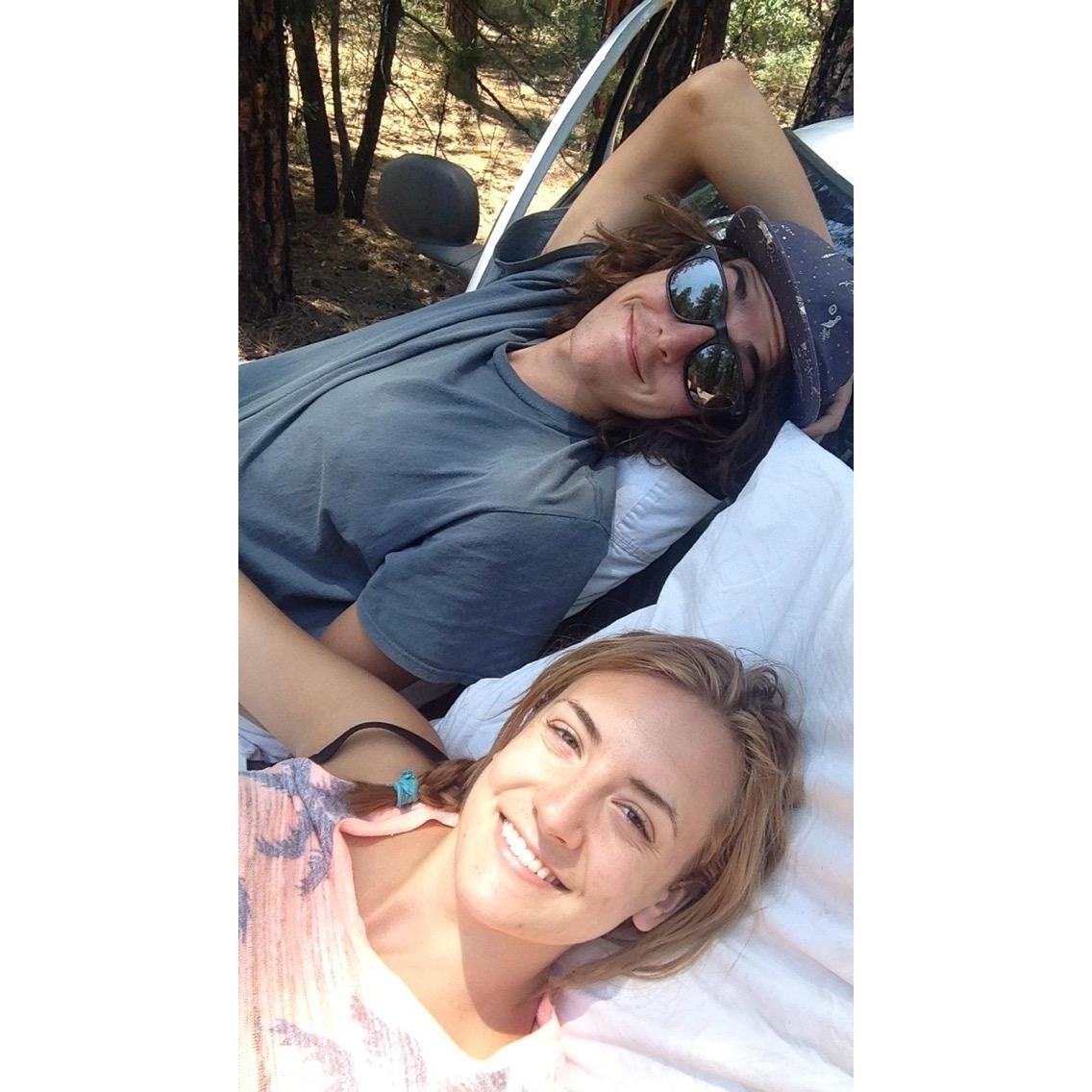 The weekend we spent camping at lake Roosevelt. This was when we realized we're desert rats.