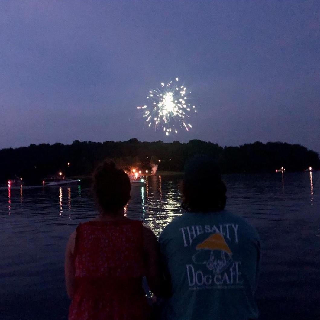 July 4, 2020: First fireworks. -Martin, GA