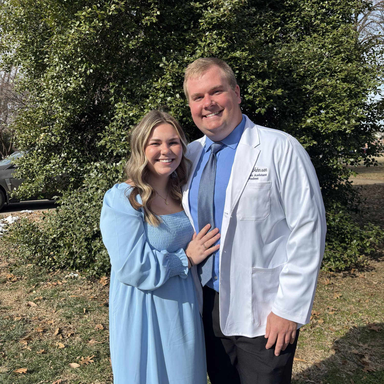 1/25/25- Blake's white coat ceremony