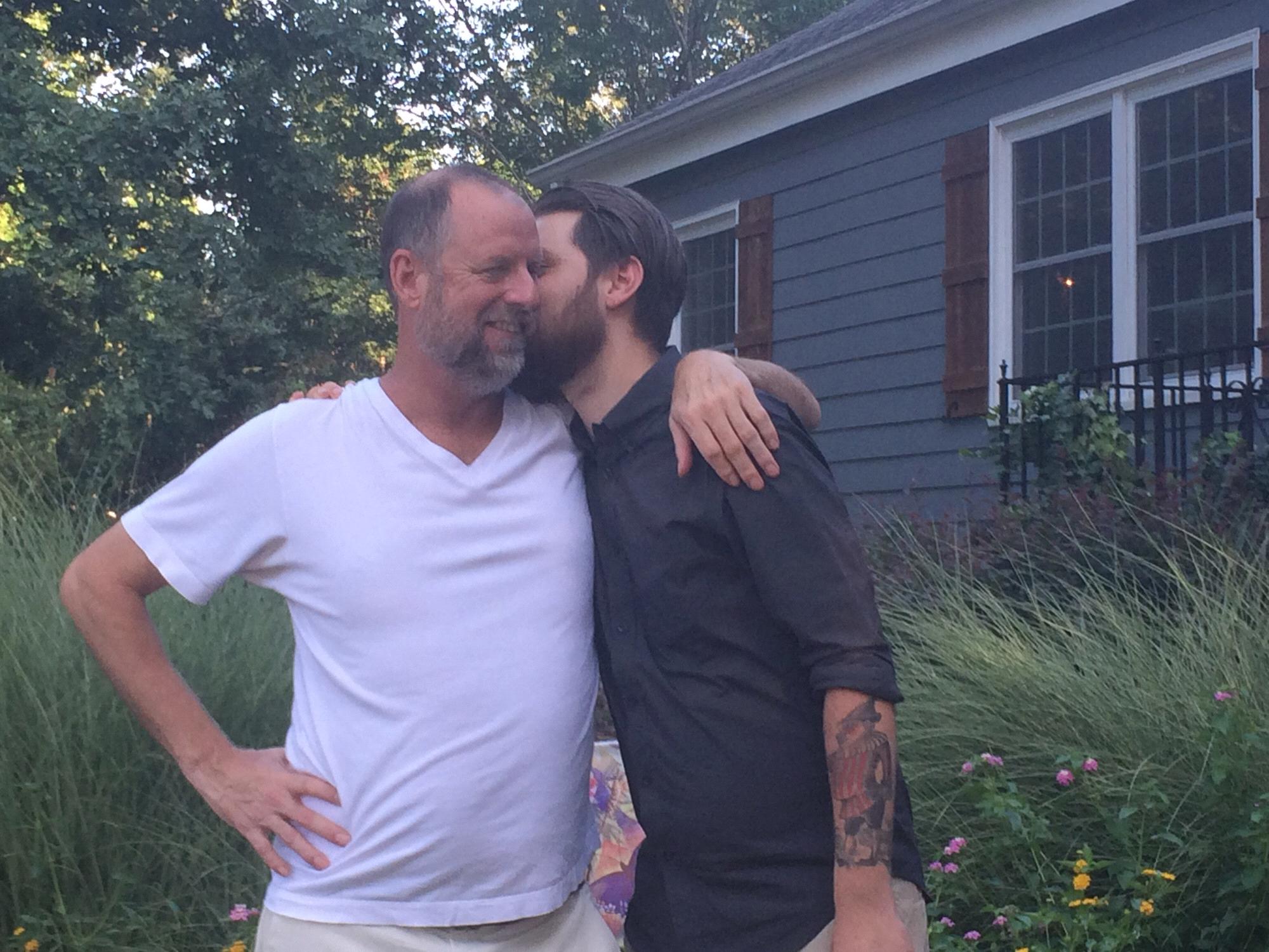 Brandon and his dad Rob 💙