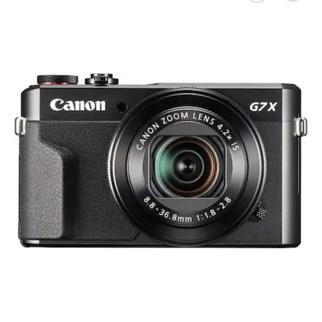 Canon - PowerShot G7 X Mark II 20.1-Megapixel Digital Video Camera - Black