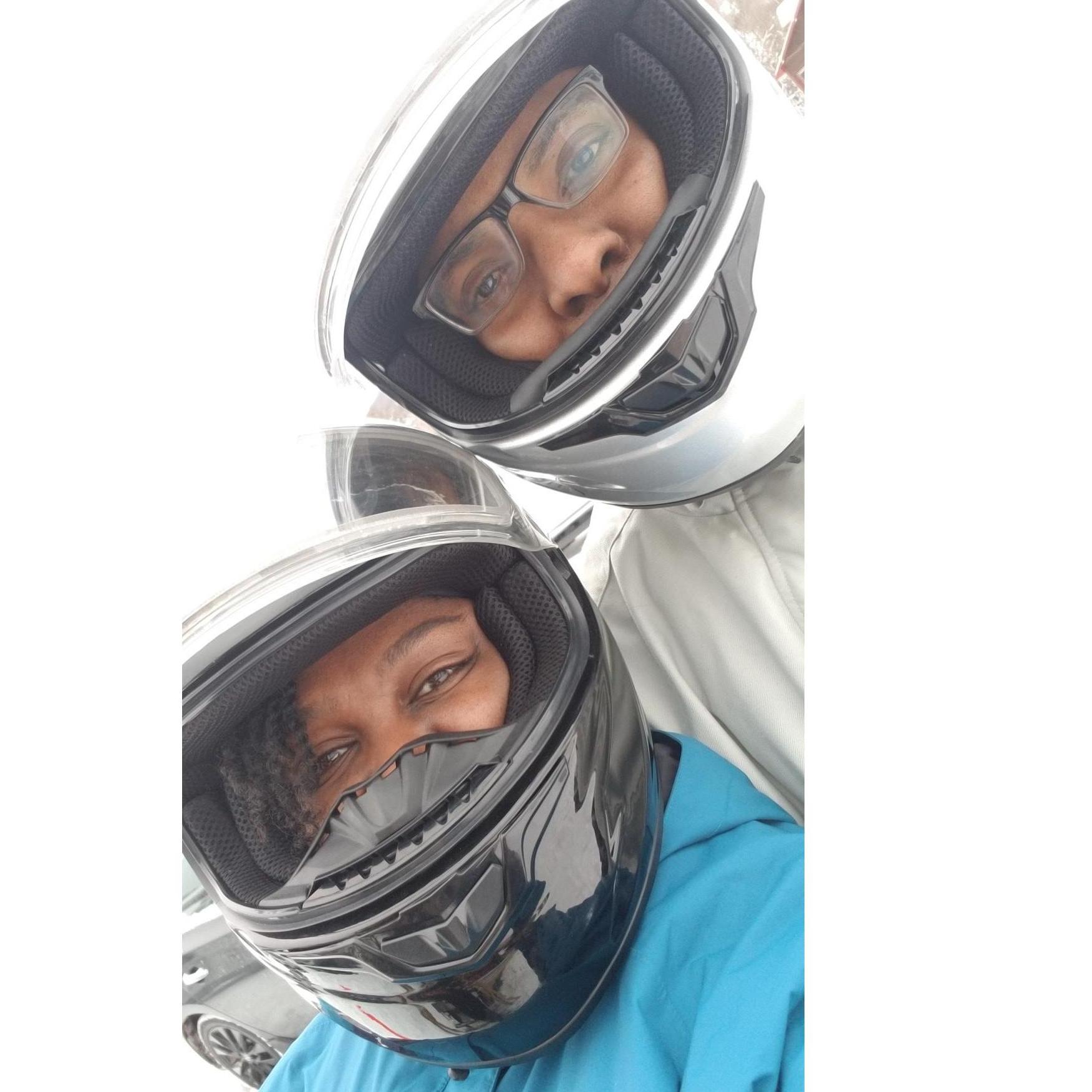 Winter fun, snowmobiling!