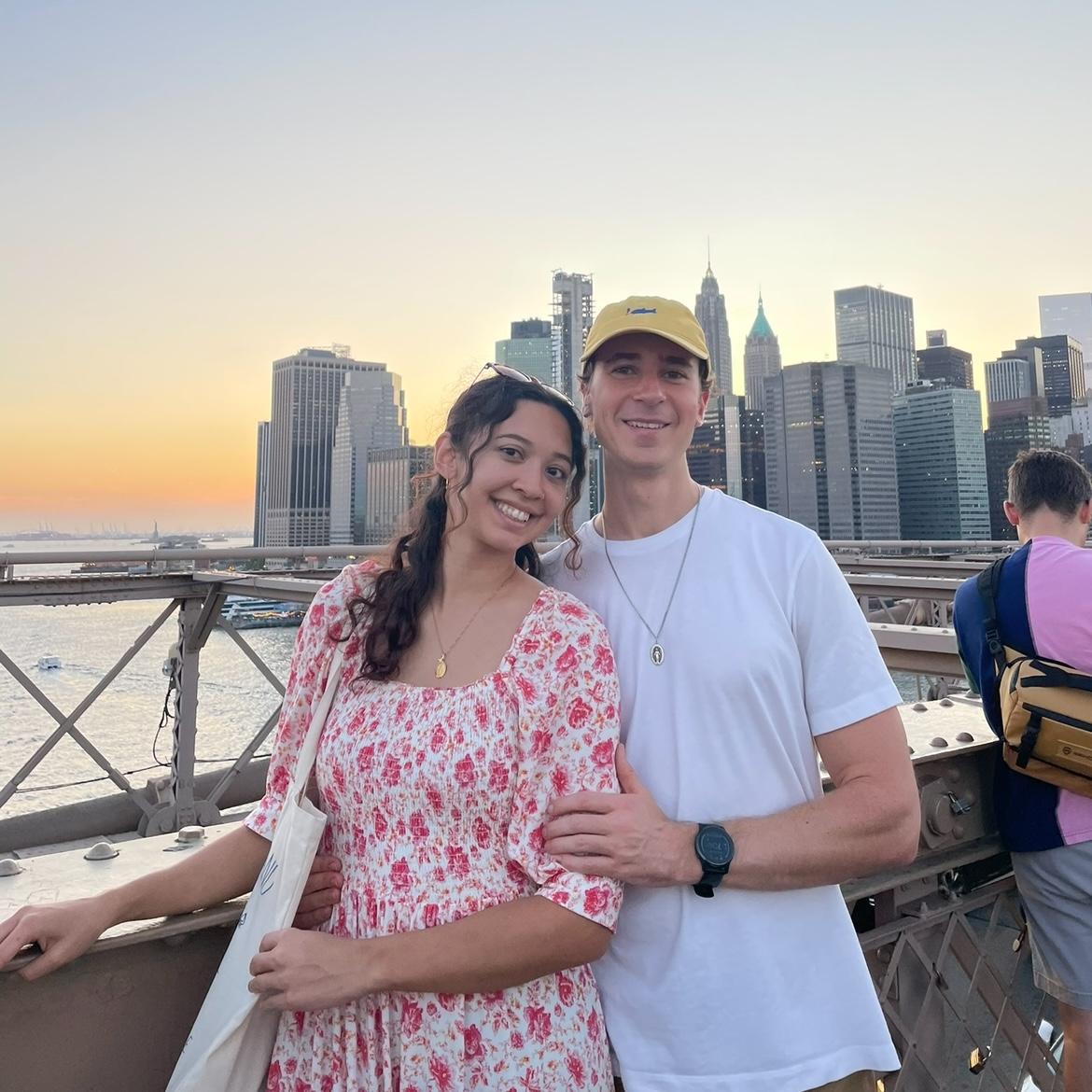 Walking the Brooklyn Bridge