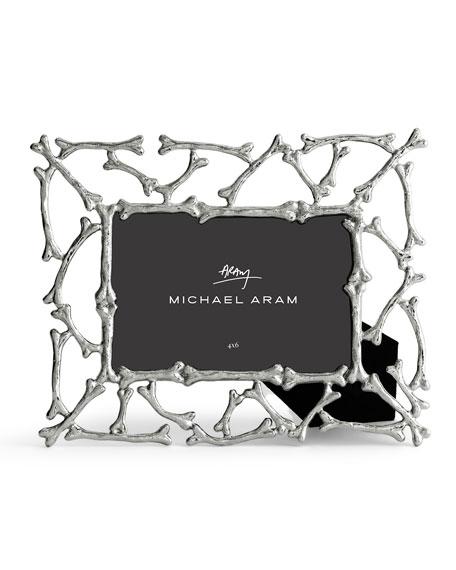 Michael Aram Dog Bone Photo Frame, 4" x 6"