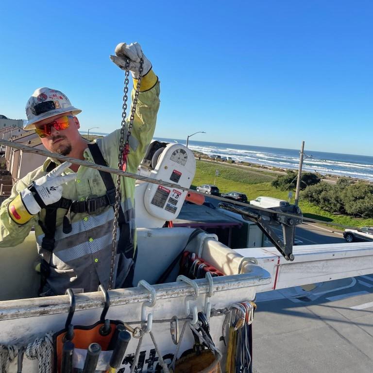 William
Natasha's Brother
Hard at work as a Lineman, keeping the power going!
"So proud of this man!"