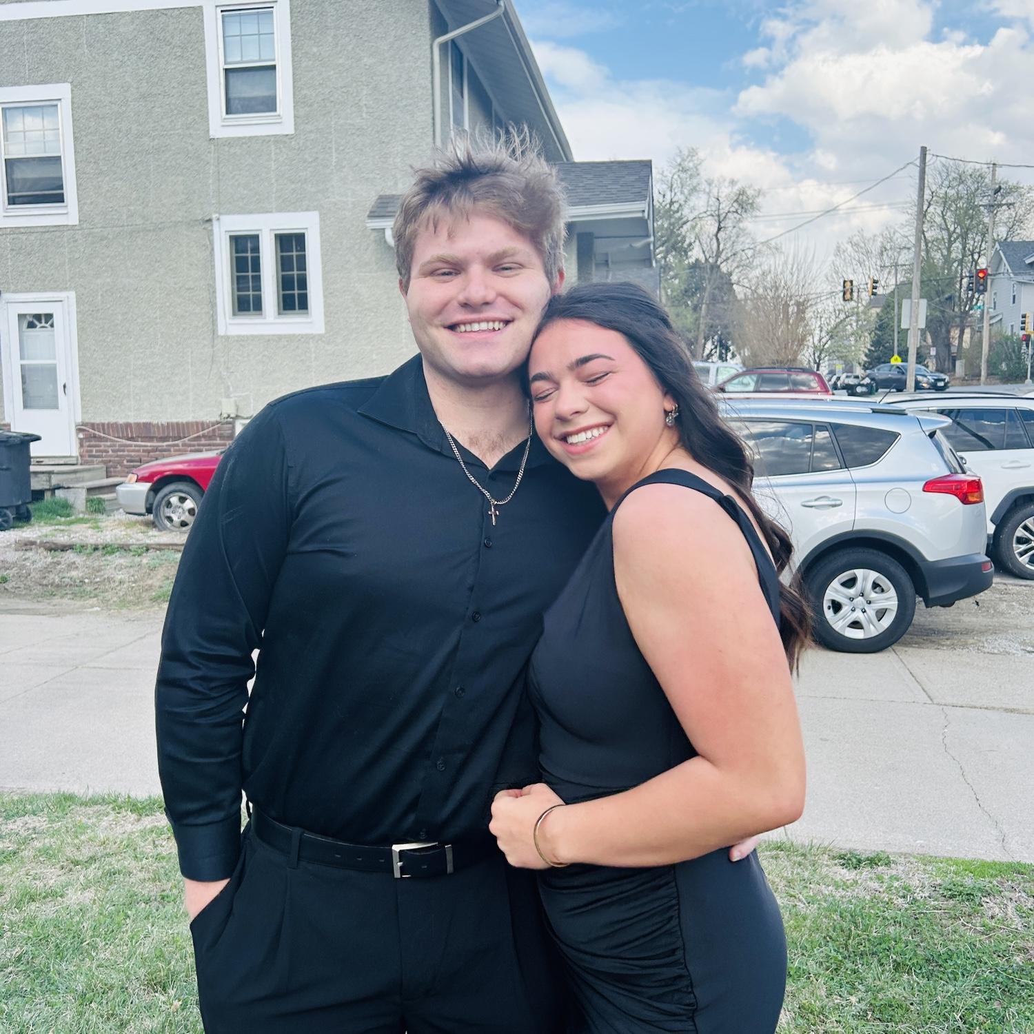 Maddie’s “Nurse Prom” senior year of college!