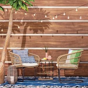 Southport 3pc Wicker Motion Patio Chat Set - Project 62™