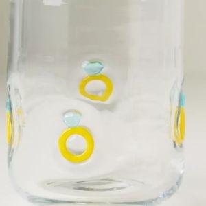 Engagement Ring Icon Juice Glass