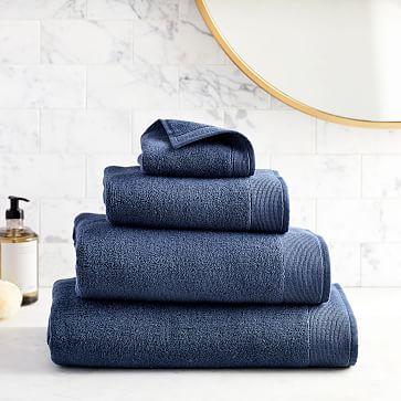 Organic Luxe Fibrosoft™ Towels - Bath Towel, Midnight