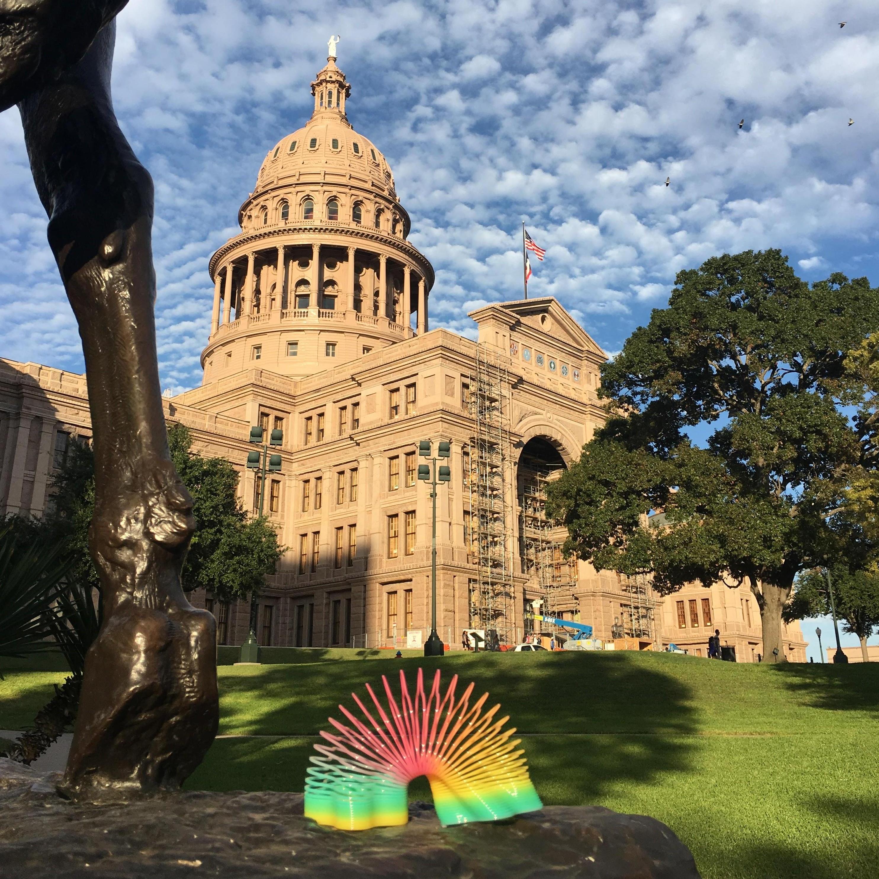 The First-Date-Slinky goes to Austin!