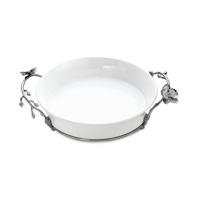 Michael Aram White Orchid Pie Dish