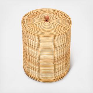 Rattan Hamper with Liner