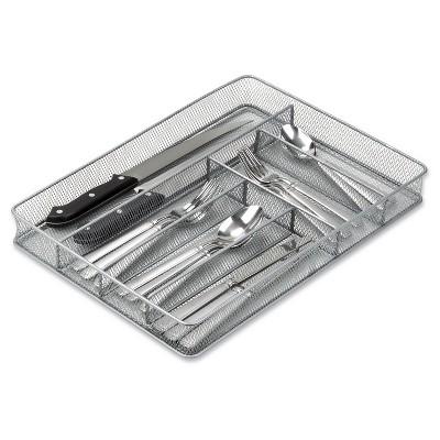 Honey-Can-Do Steel Mesh Cutlery Tray