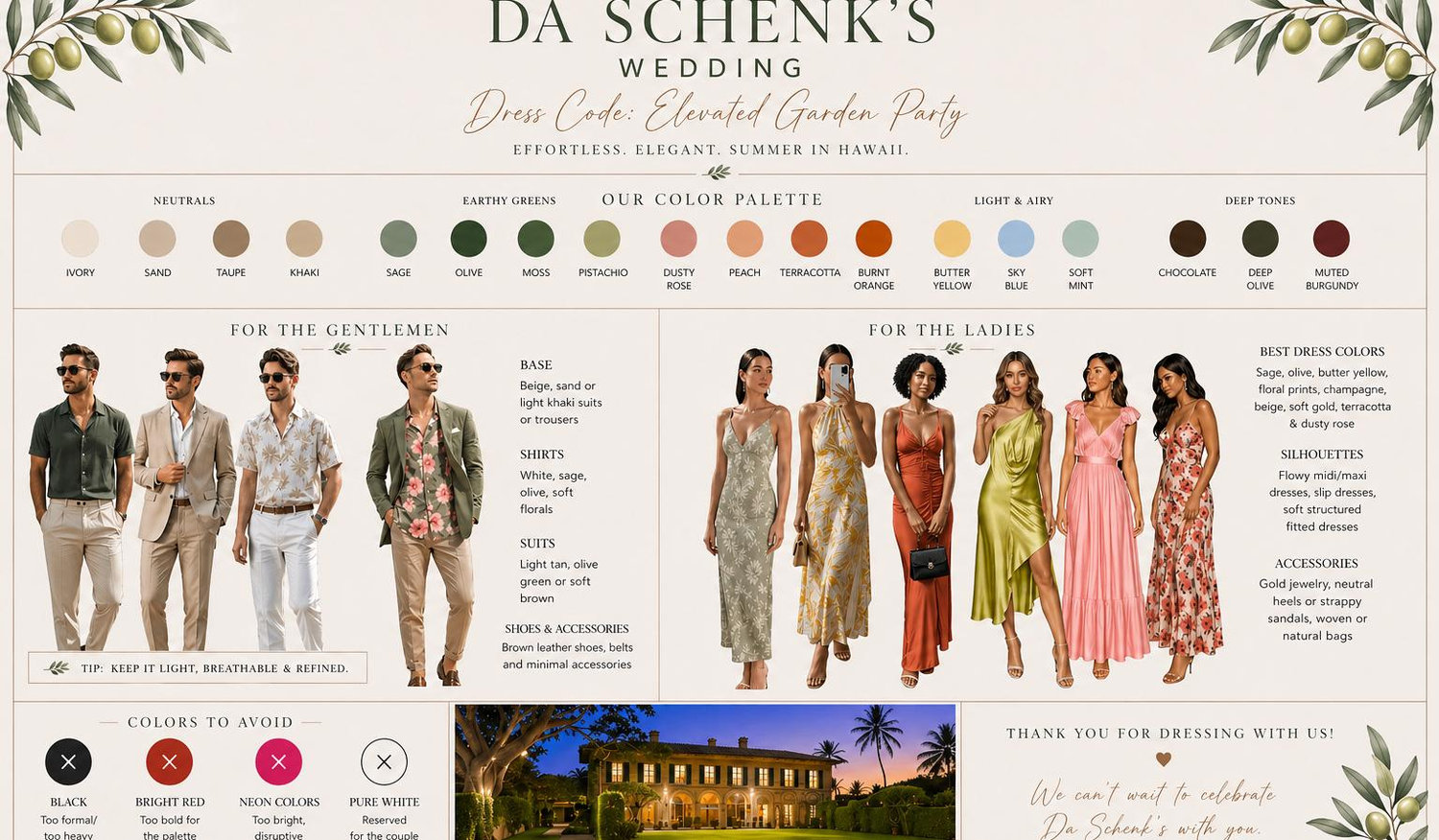 The Wedding Website of Milan Gonzalez and Noah Schenk