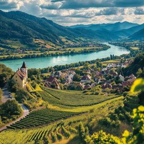 Vineyard and Wine Tasting in The Wachau Valley