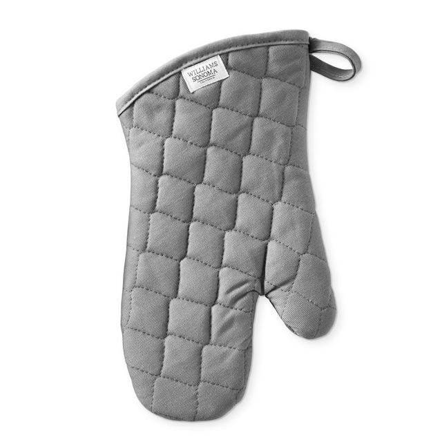 Williams Sonoma Solid Oven Mitt, Charcoal