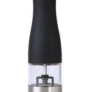 Cosmopolitan Electric Salt/Pepper Mill 21cm Gift Boxed in Black