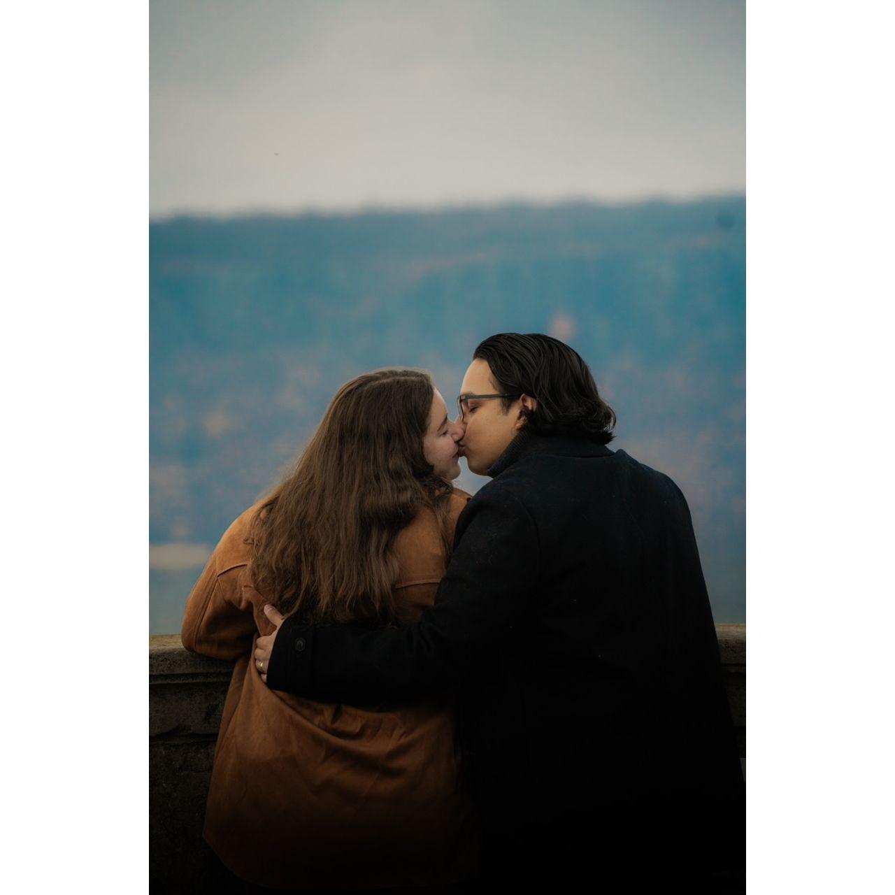 Jose surprised AnnaLynn with a beautiful date for their four year anniversary (12/2/23). This picture was taken on that date while we were at the Untermeyer Gardens in Yonkers.