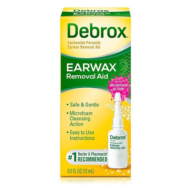Debrox Earwax Removal Aid, 0.5 oz Earwax Removal Drops