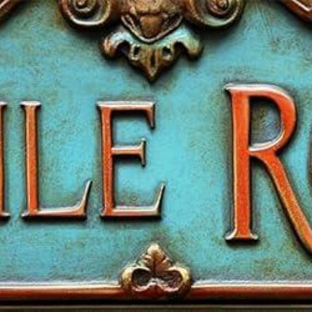 Kexle Vintage Metal Wall Decor Sign 'REPTILE ROOM' Bar Signs 4 x 16 inches