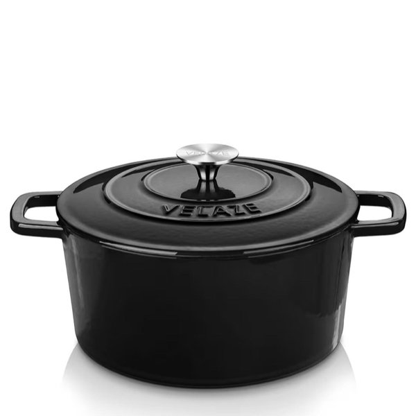 Velaze 6 QT Dutch Oven (Black)