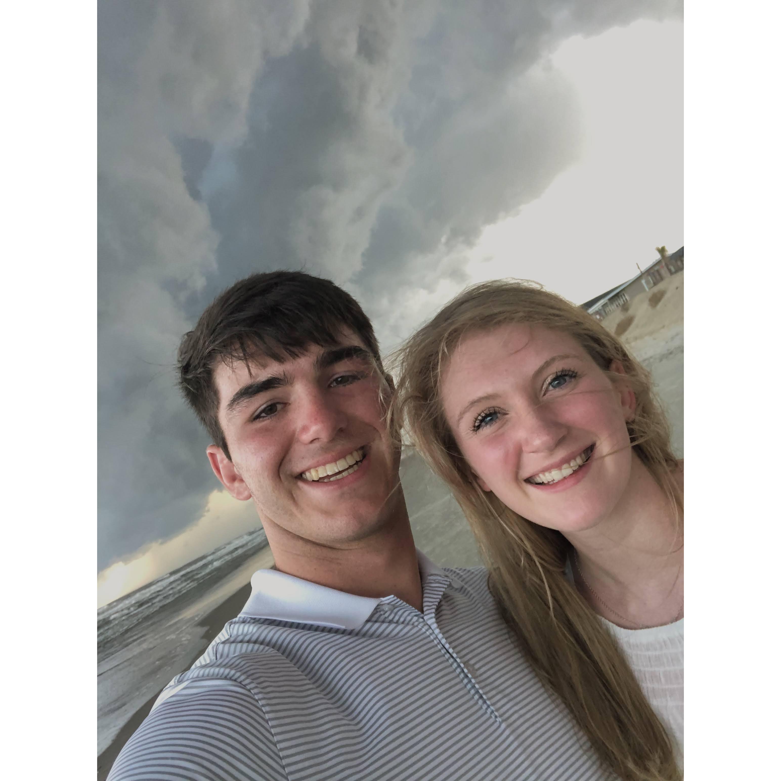 Our first beach trip!