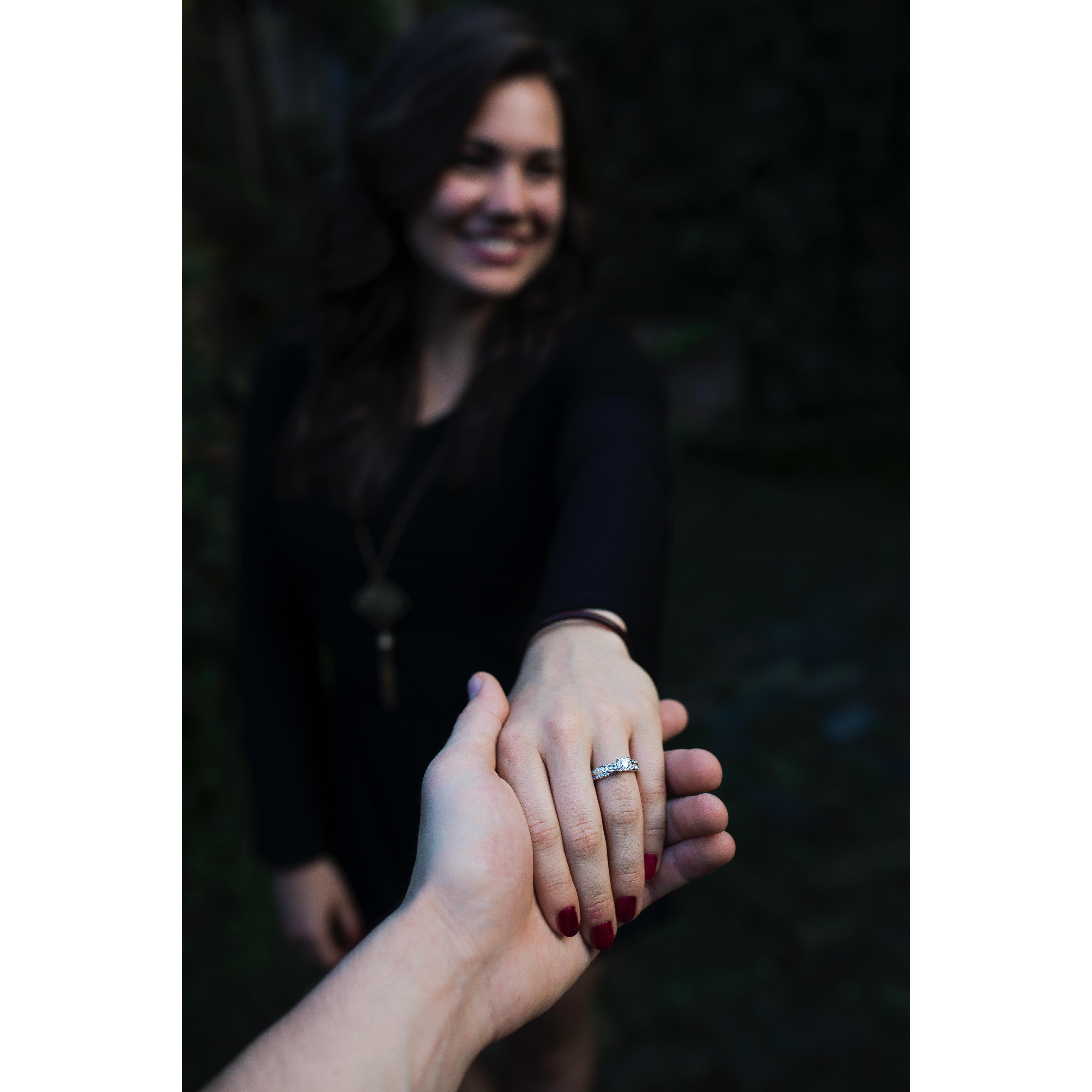 and of course I said "yes"