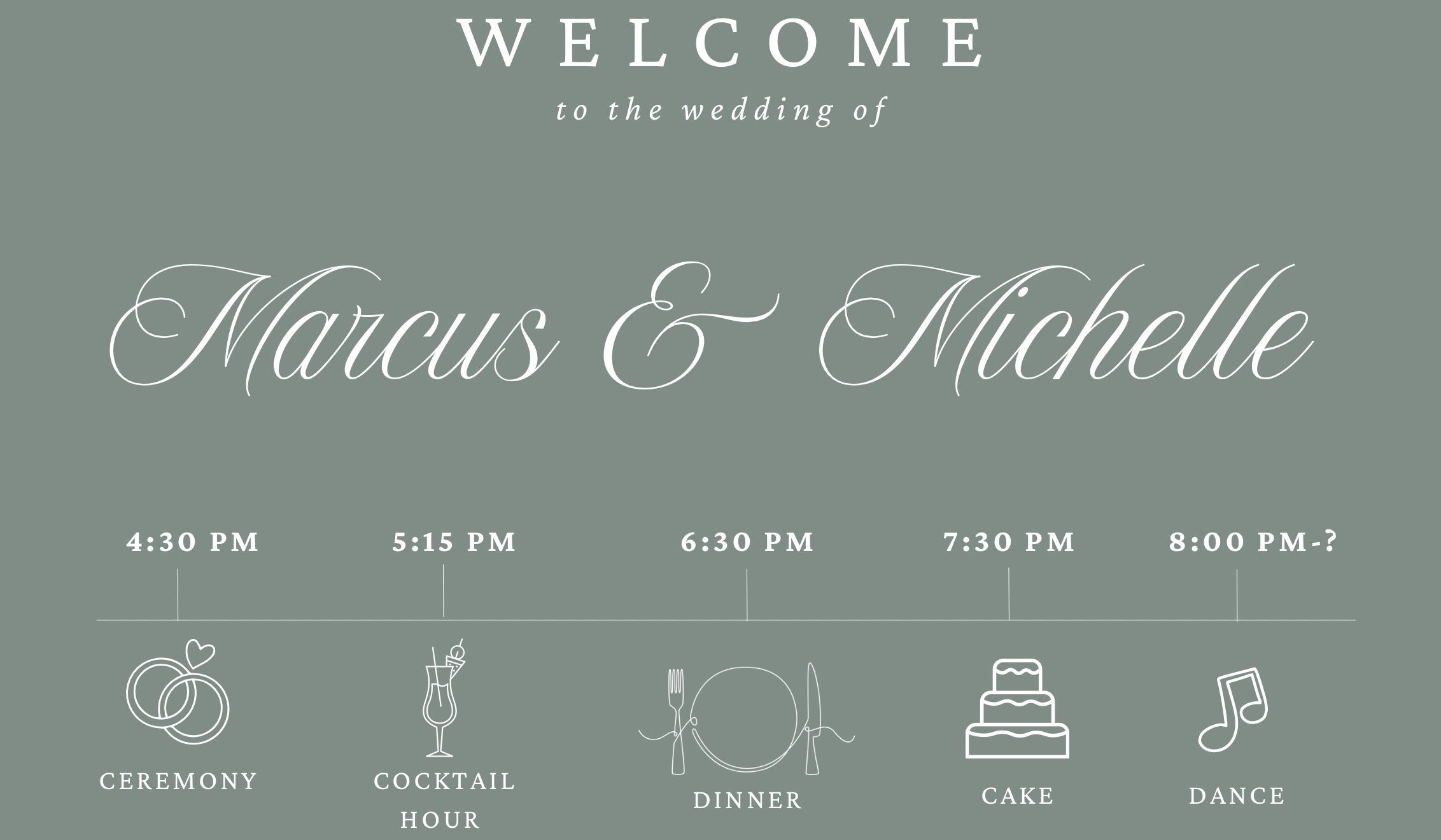 The Wedding Website of Michelle Arellano and Marcus Vargas
